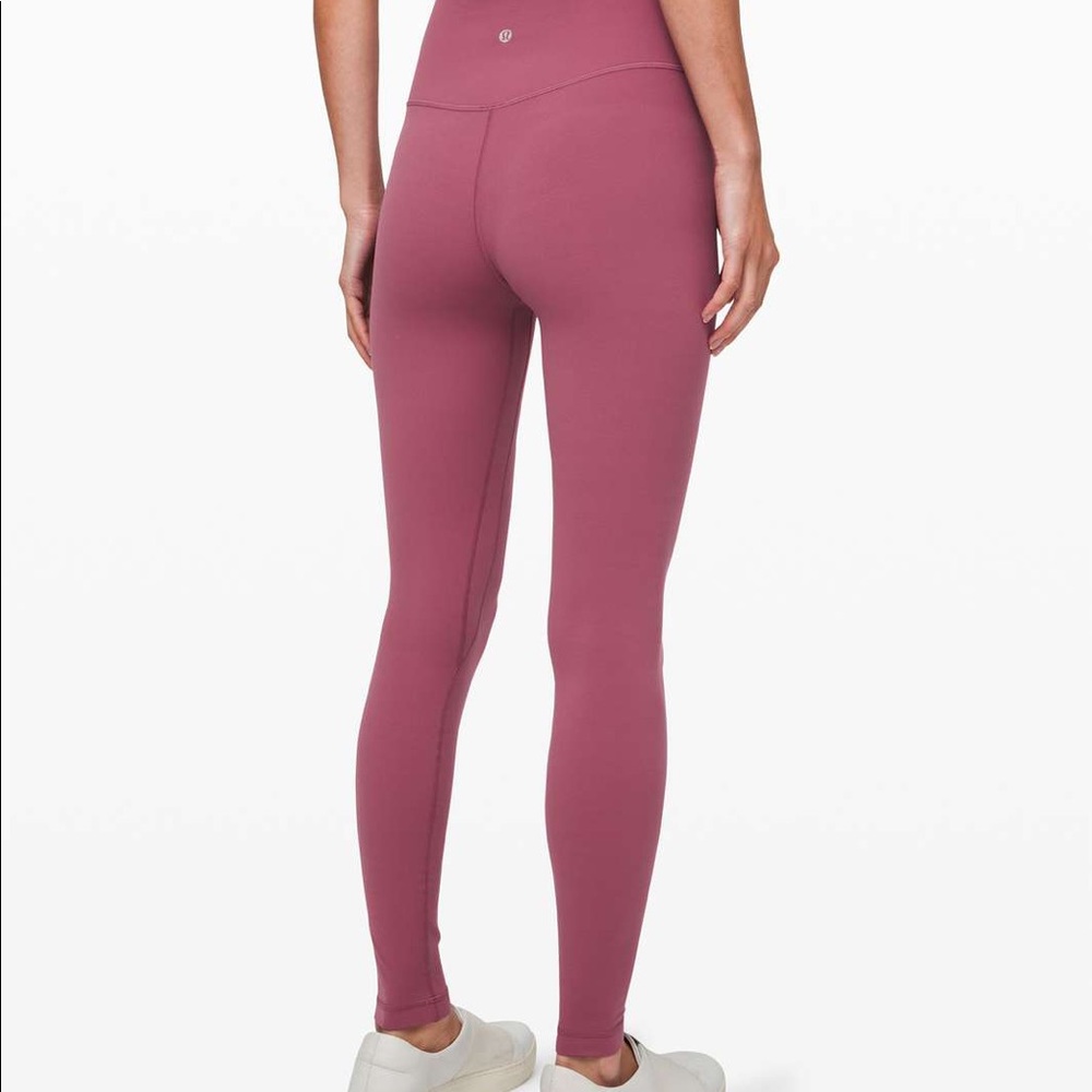 lululemon leggings size 4 wunder under 25in
